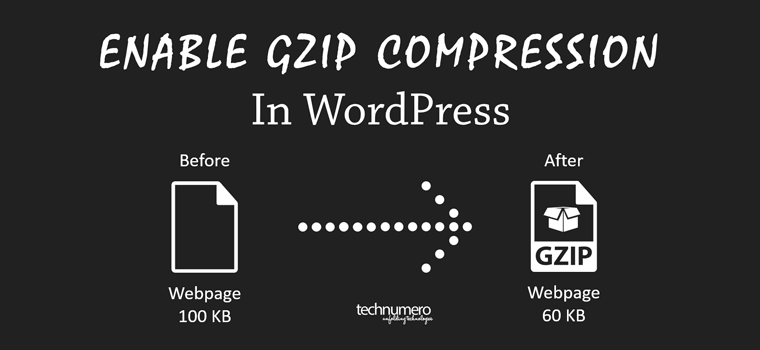 آموزش فعال کردن gzip در وردپرس