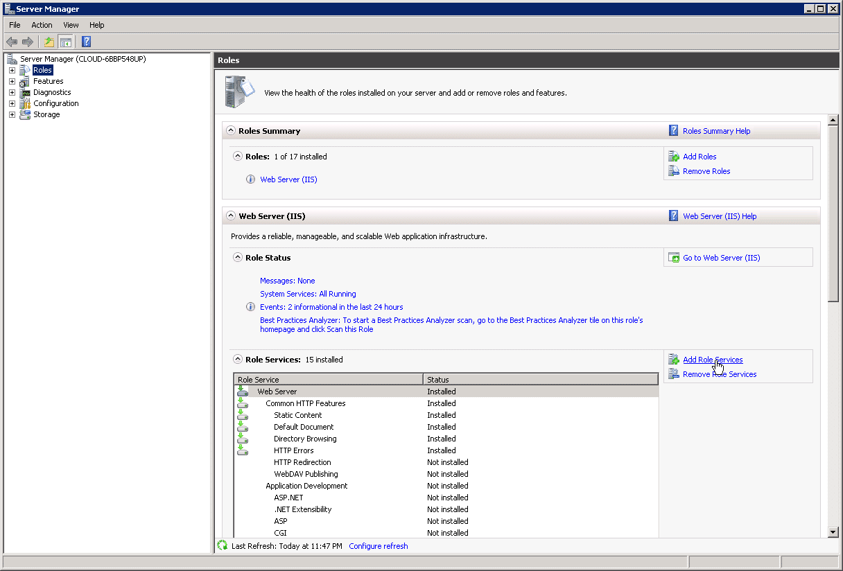 آموزش نصب FTP سرور در ویندوز 2008
