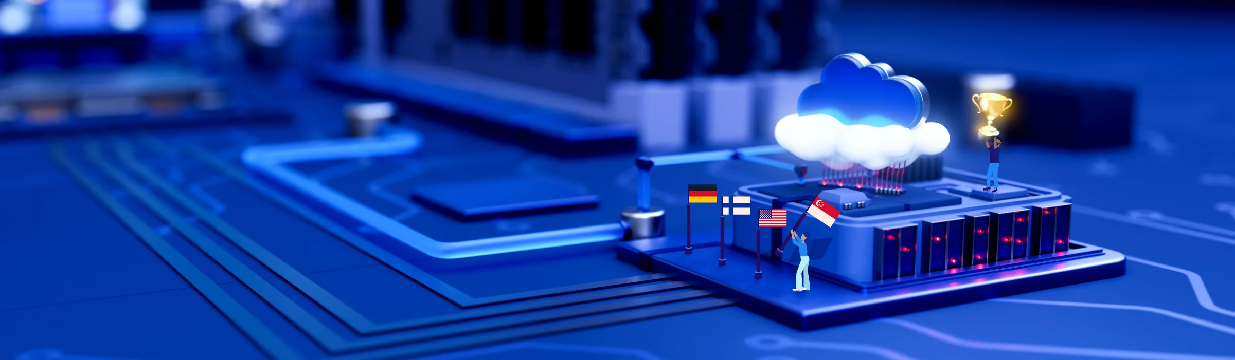 سرور ارزان آلمان