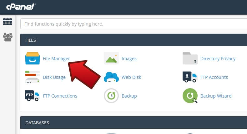نمایش فایل های مخفی و htaccess در CPanel