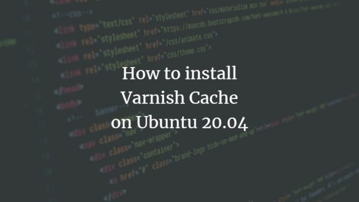 آموزش نصب Varnish Cache در ubuntu