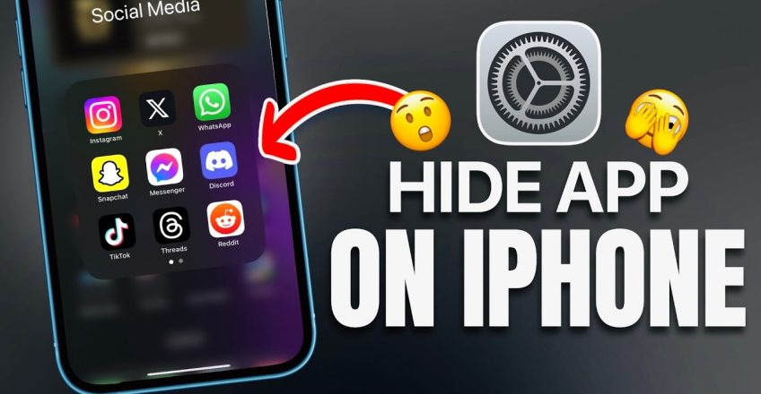 مخفی کردن برنامه در ایفون