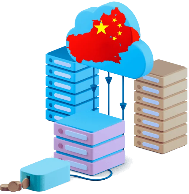 پرچم چین - دیتاسنتر هنگ کنگ