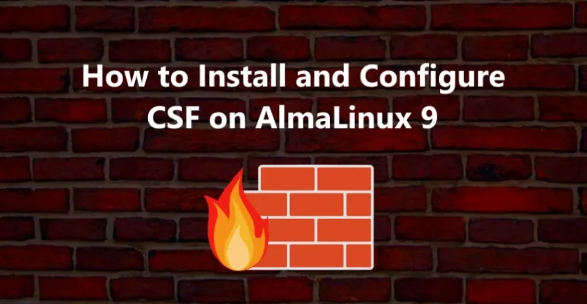 آموزش CSF در AlmaLinux