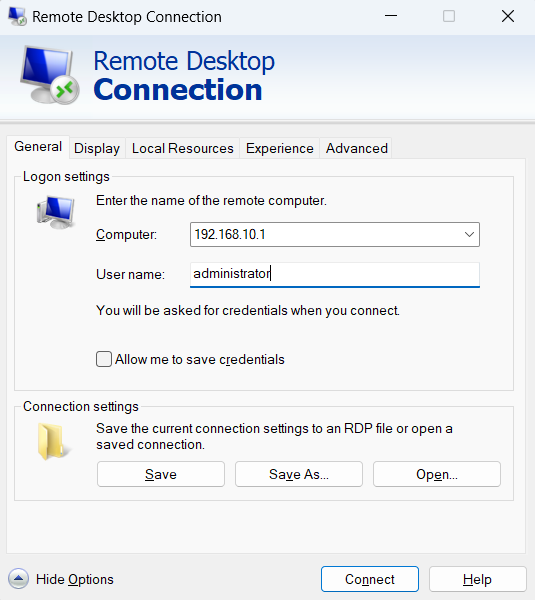 ریموت دسکتاپ ویندوز (RDP)