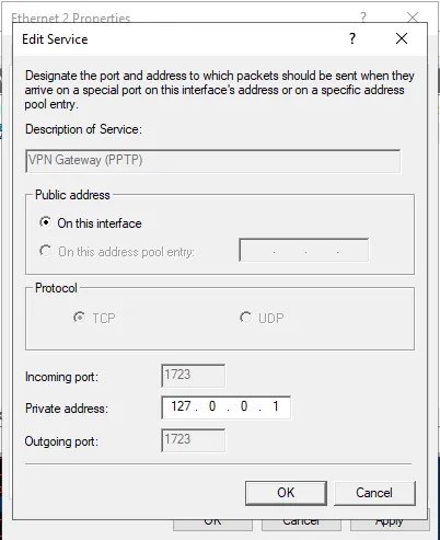 راه اندازی VPN در ویندوز سرور