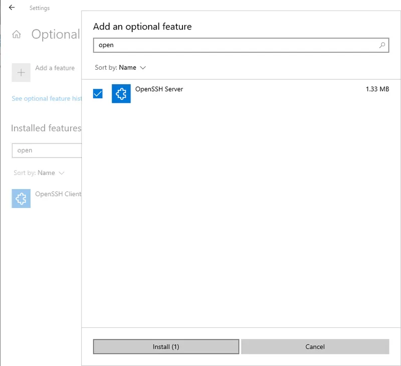 آموزش نصب OpenSSH در ویندوز سرور