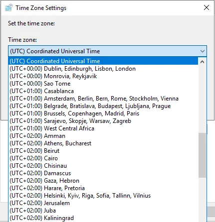 راه اندازی NTP در ویندوز سرور