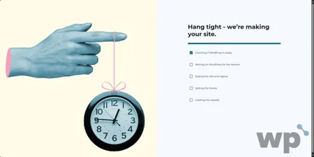 راه اندازی آسان وردپرس