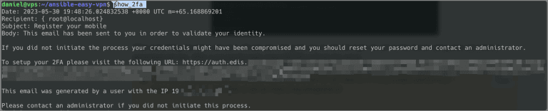 تنظیم 2FA برای WireGuard VPN