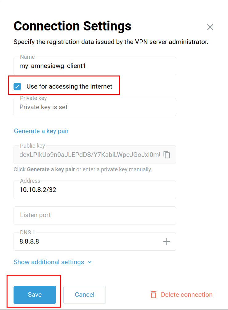 نصب AmneziaWG روی روتر Keenetic