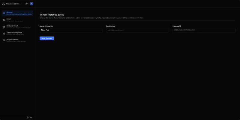 نصب Plane جایگزین Jira