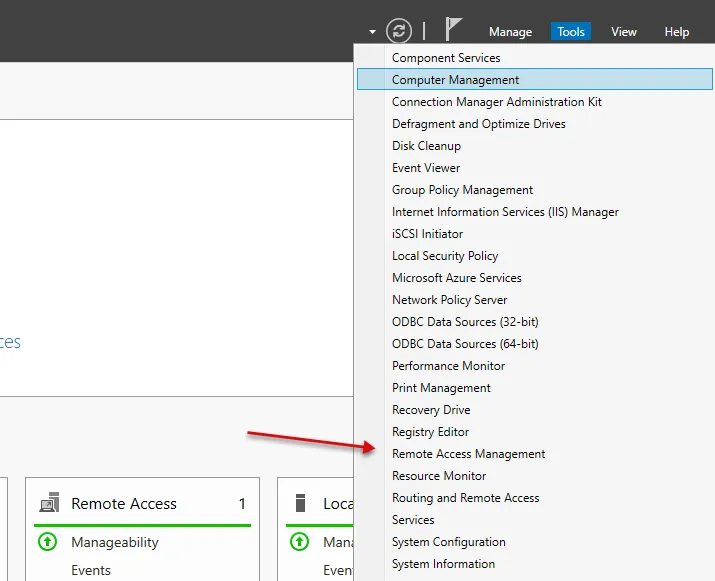راه اندازی VPN در ویندوز سرور