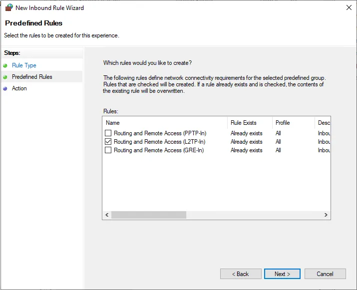 راه اندازی VPN در ویندوز سرور