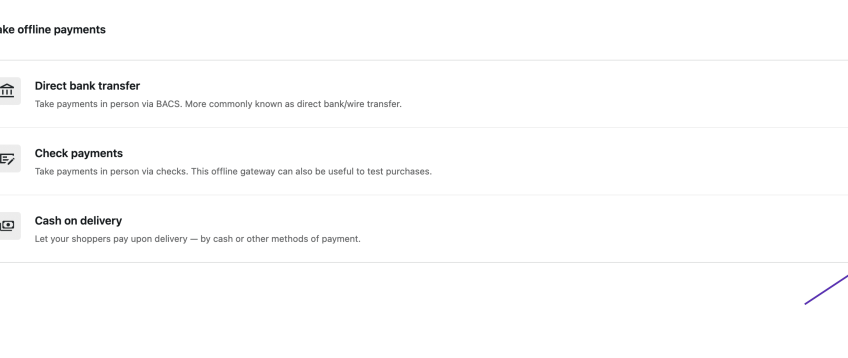 فعال‌ سازی پرداخت در محل ووکامرس