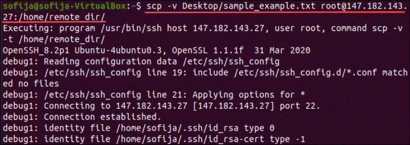 Scp Python SCP در لینوکس