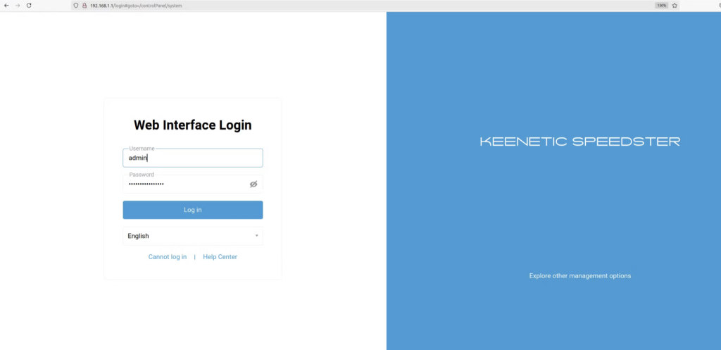 نصب AmneziaWG روی روتر Keenetic