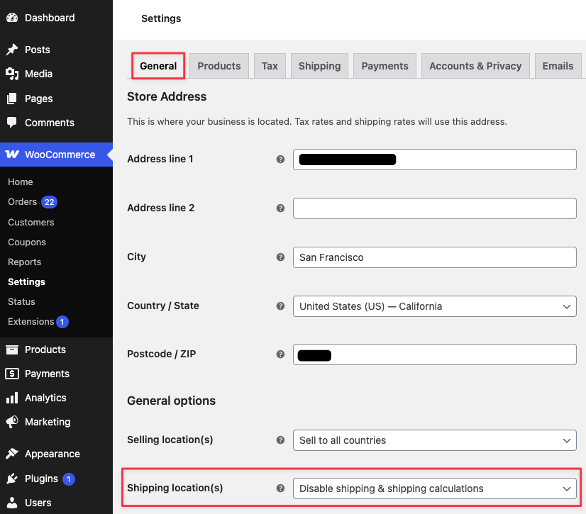 آموزش تنظیمات حمل و نقل