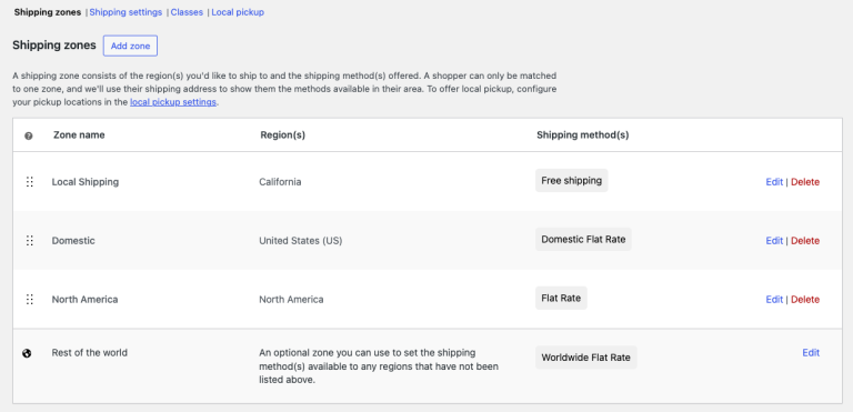 آموزش تنظیمات حمل و نقل