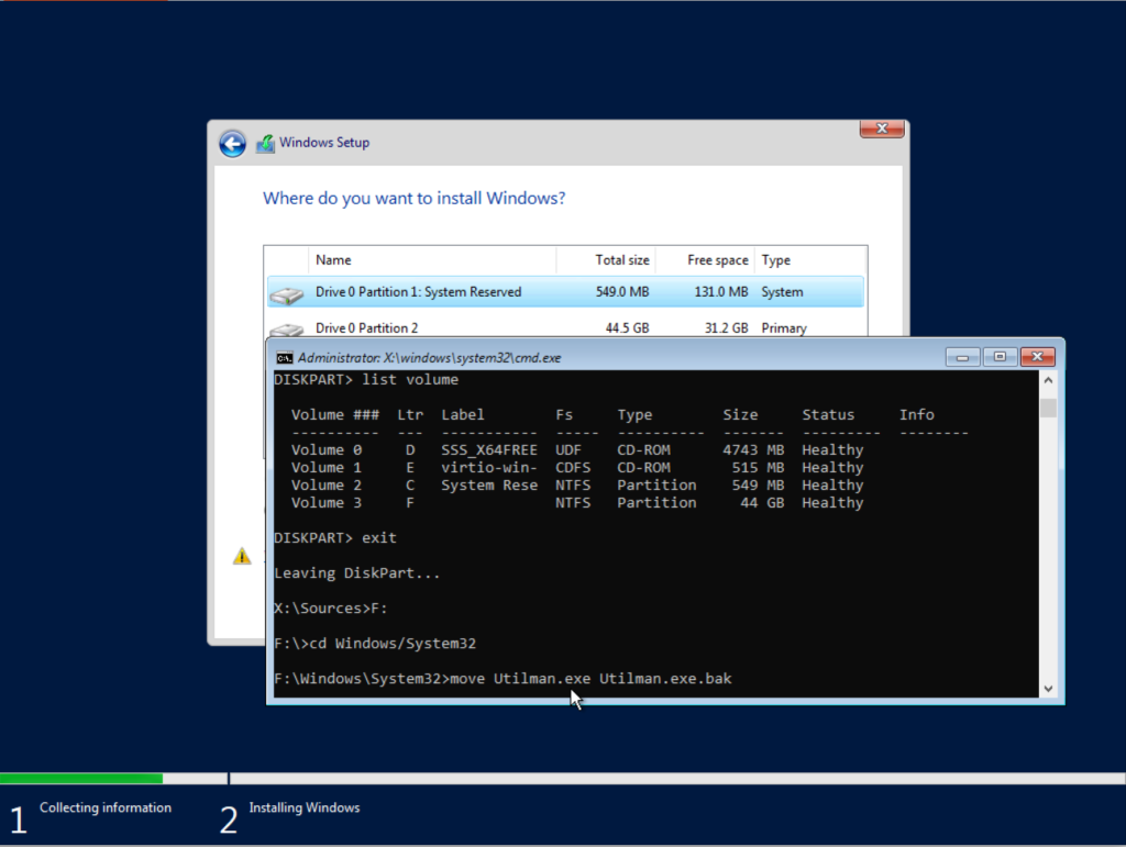ریست رمز عبور ویندوز