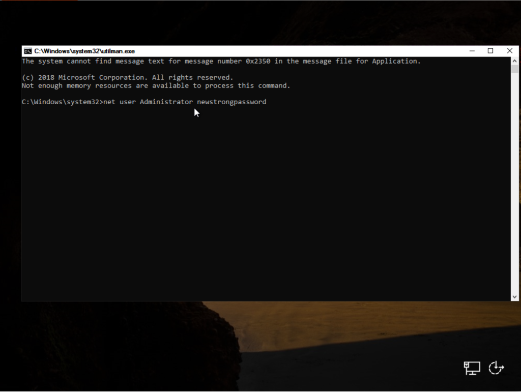 ریست رمز عبور ویندوز