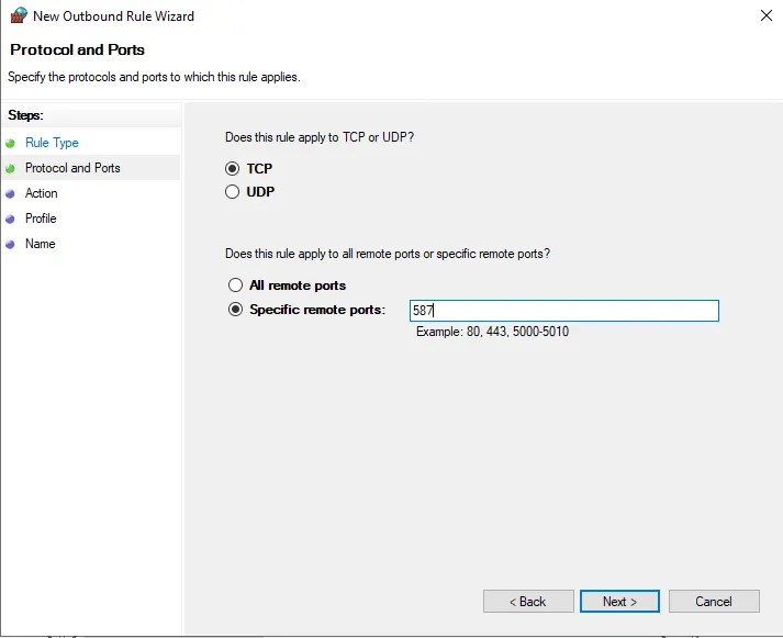 فایروال ویندوز سرور