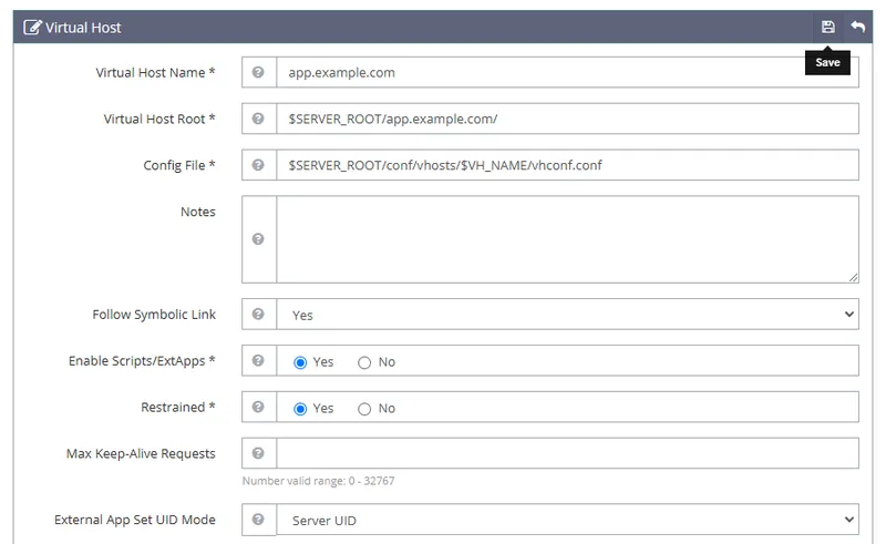 نصب OpenLiteSpeed در ubuntu