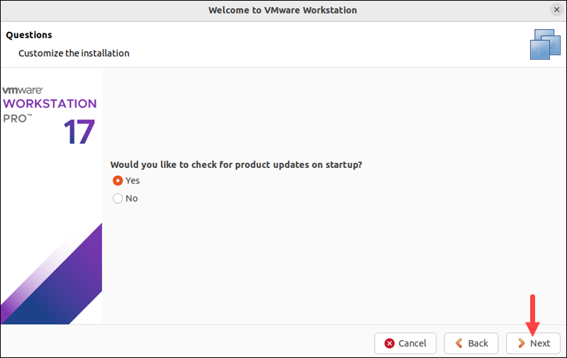 آموزش نصب VMware Workstation در ubuntu