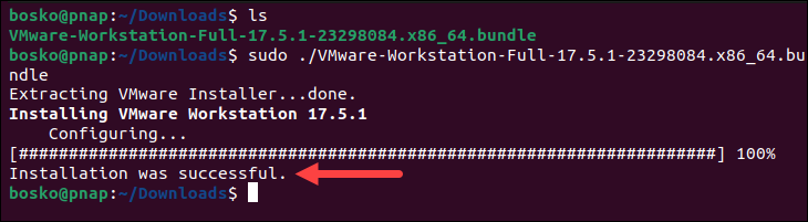 آموزش نصب VMware Workstation در ubuntu