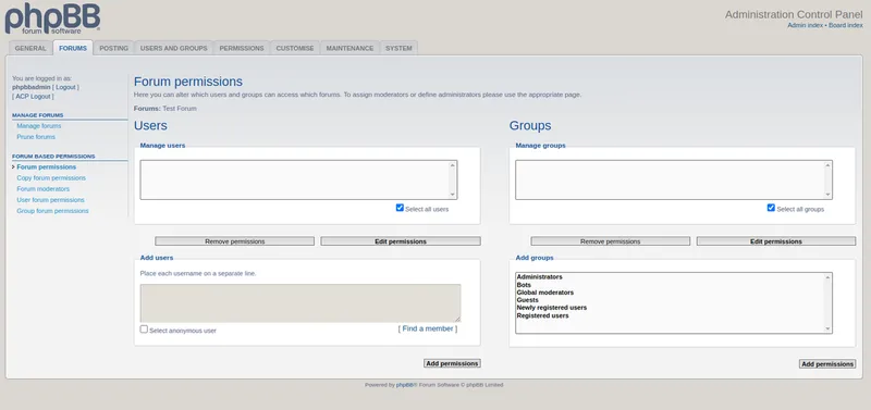 نصب phpBB در اوبونتو