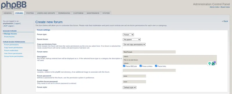 نصب phpBB در اوبونتو