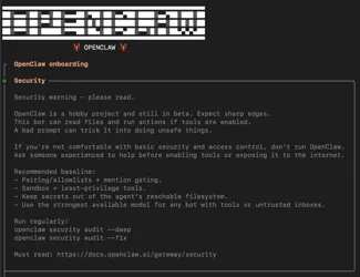 آموزش نصب OpenClaw
