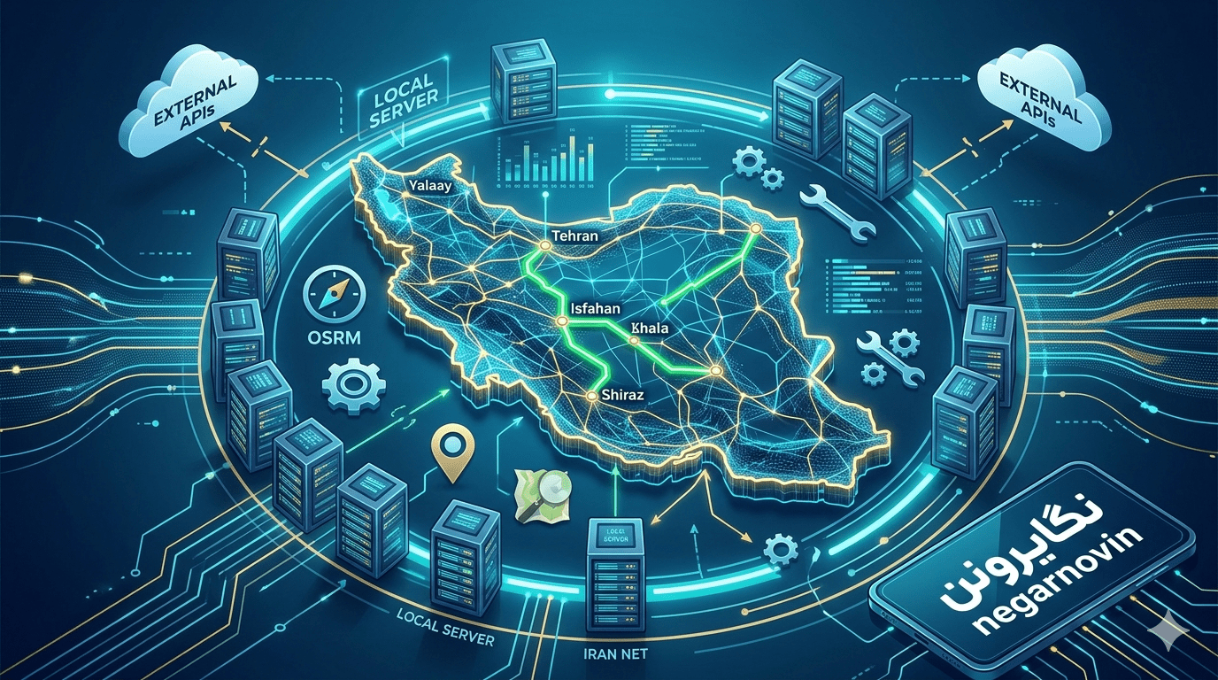 راهنمای کامل راه‌اندازی سرور نقشه و مسیریابی آفلاین (OSRM) در ایران