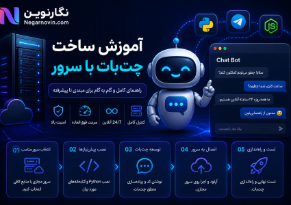 آموزش ساخت چت بات با سرور