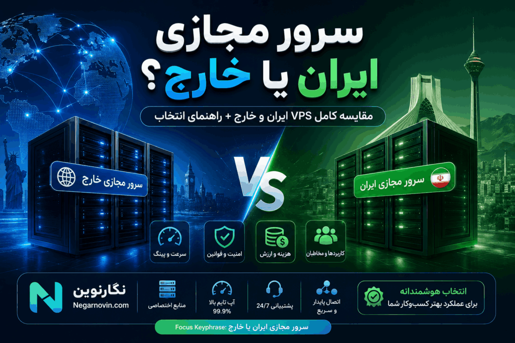 سرور مجازی ایران یا خارج