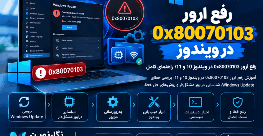 رفع ارور 0x80070103 در ویندوز